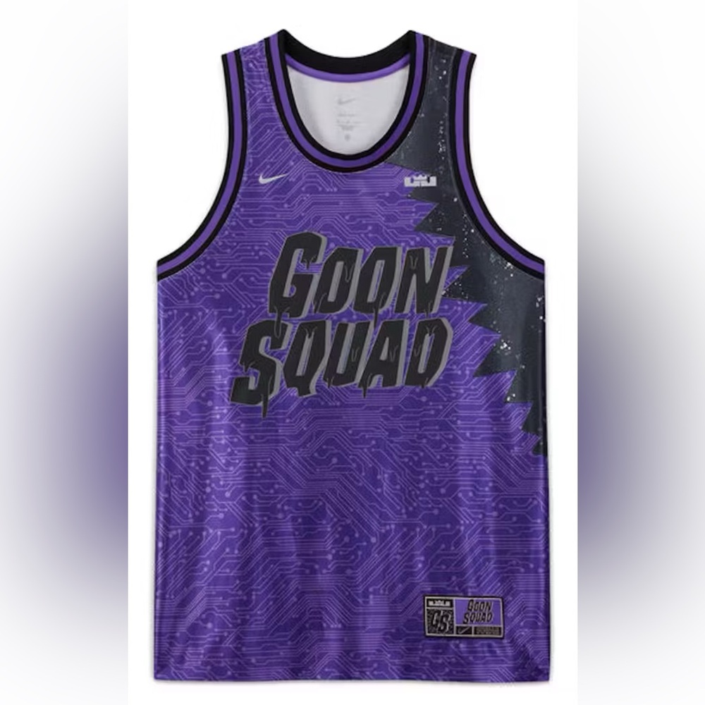 Nike LeBron x Space Jam Goon Squad Basketball Jersey Youth Medium
